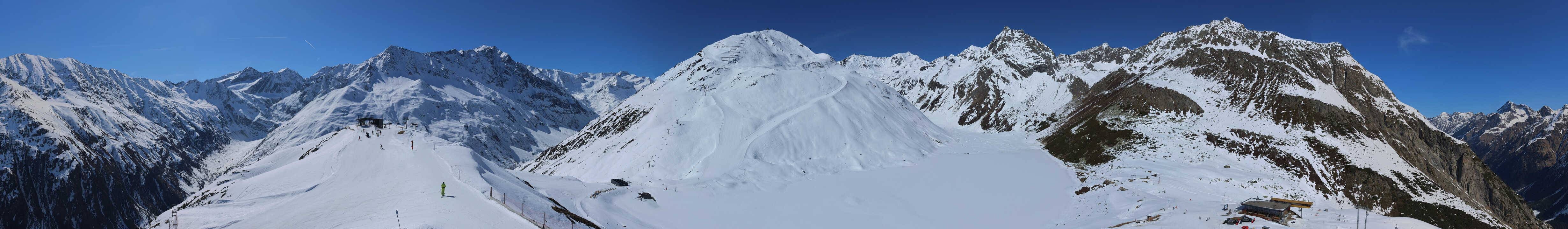 Archiv Foto Webcam Panoramablick auf den Rifflsee