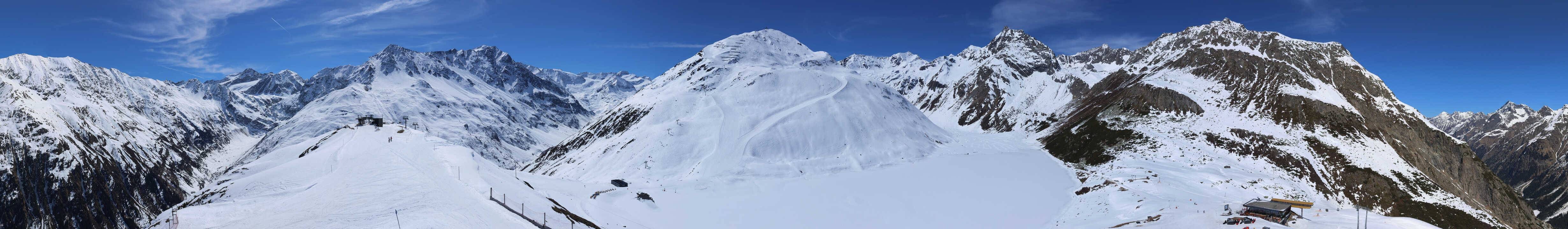 Archiv Foto Webcam Panoramablick auf den Rifflsee