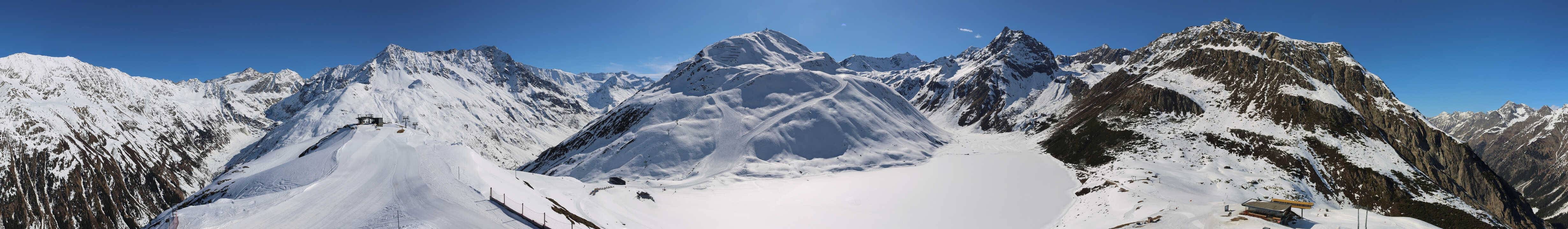 Archiv Foto Webcam Panoramablick auf den Rifflsee