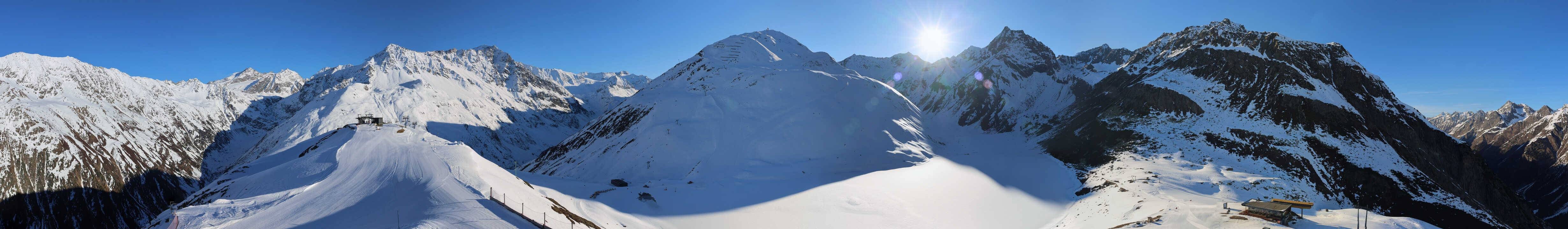 Archiv Foto Webcam Panoramablick auf den Rifflsee