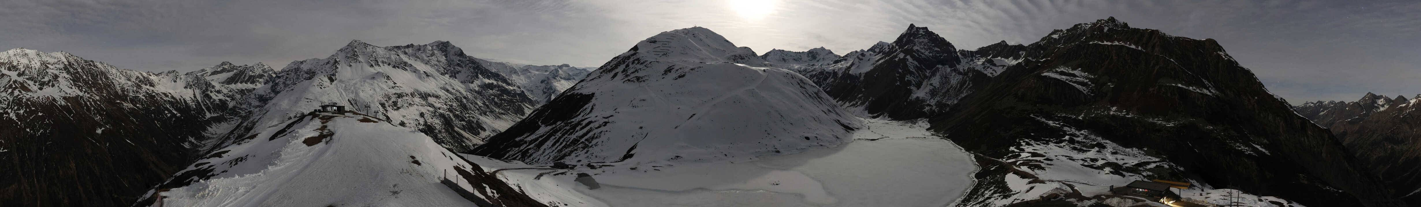 Archiv Foto Webcam Panoramablick auf den Rifflsee