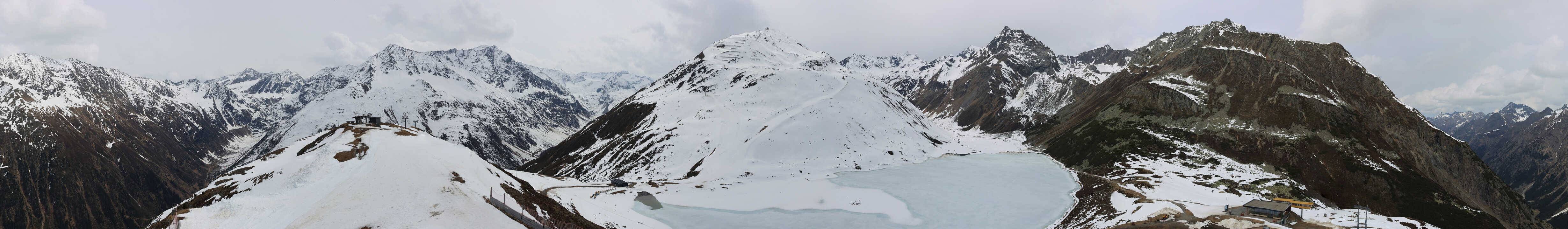 Archiv Foto Webcam Panoramablick auf den Rifflsee