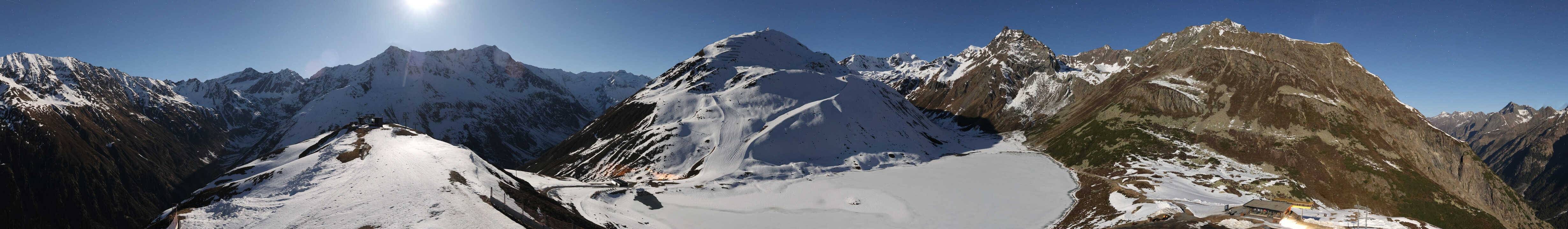 Archiv Foto Webcam Panoramablick auf den Rifflsee