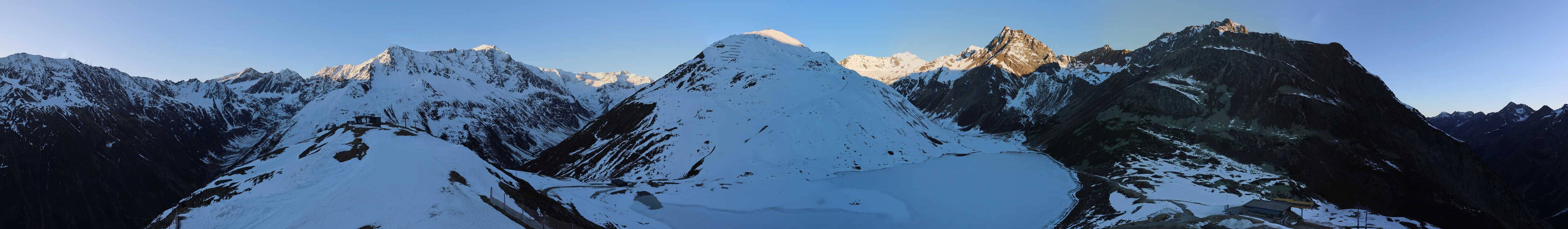 Archiv Foto Webcam Panoramablick auf den Rifflsee