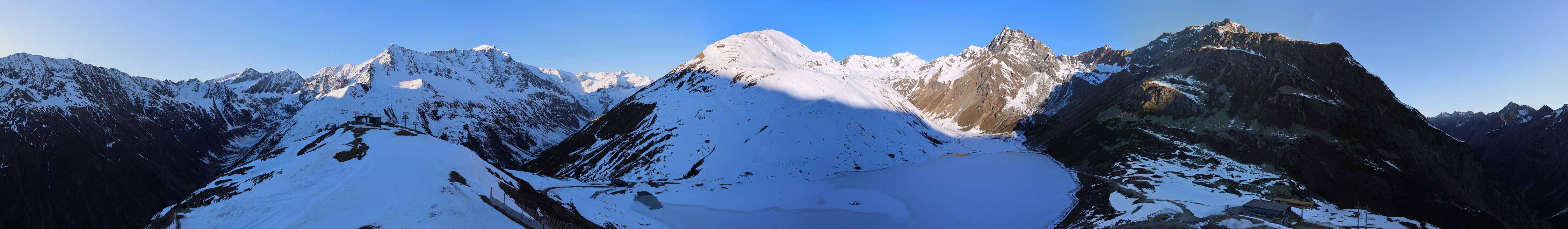 Archiv Foto Webcam Panoramablick auf den Rifflsee