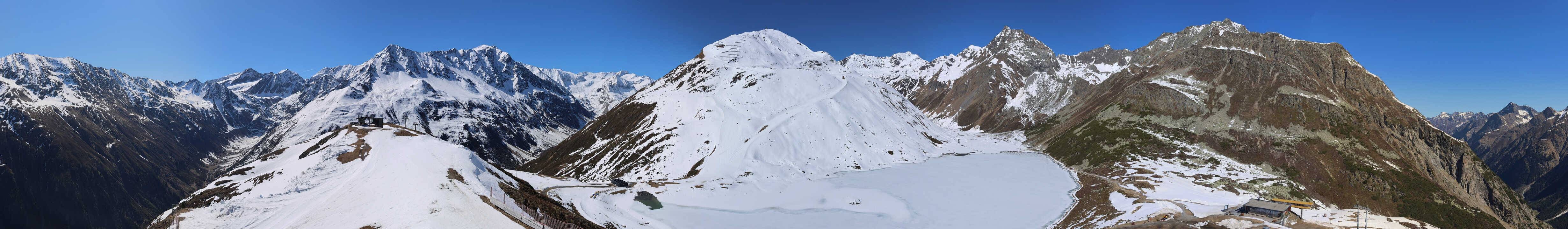 Archiv Foto Webcam Panoramablick auf den Rifflsee