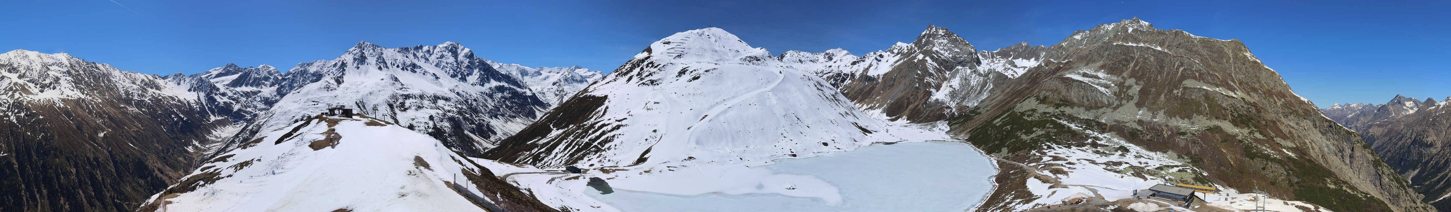 Archiv Foto Webcam Panoramablick auf den Rifflsee