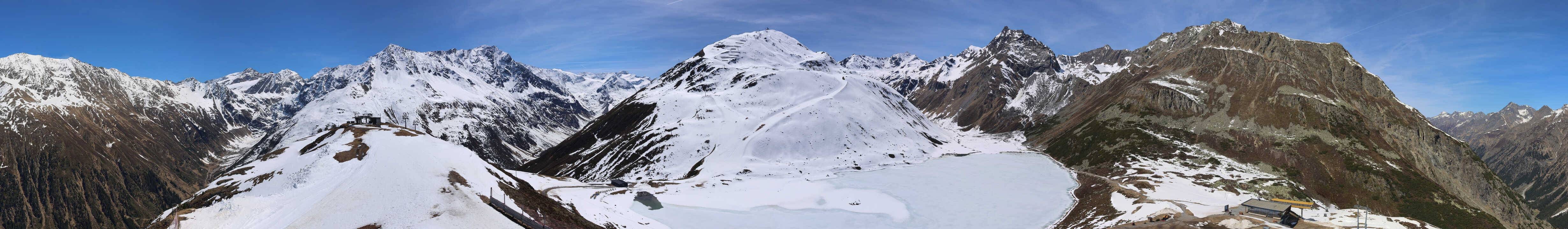 Archiv Foto Webcam Panoramablick auf den Rifflsee