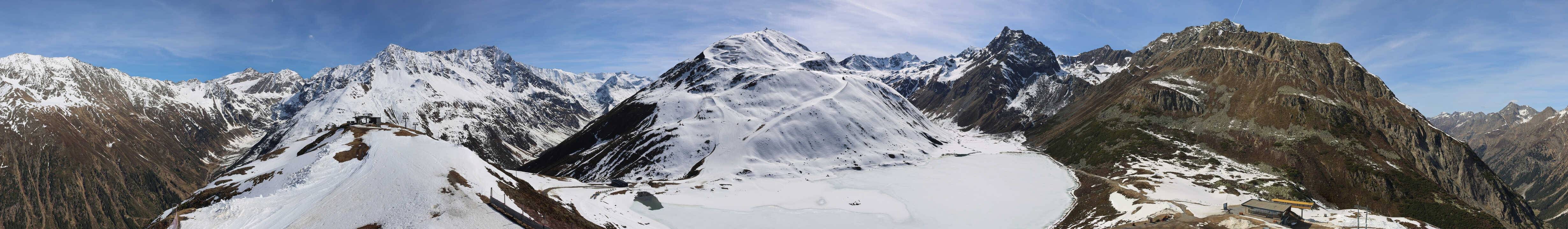 Archiv Foto Webcam Panoramablick auf den Rifflsee
