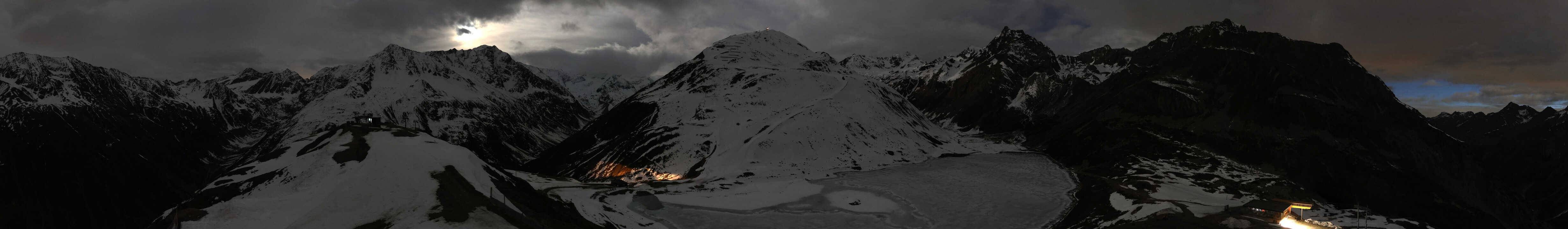 Archiv Foto Webcam Panoramablick auf den Rifflsee
