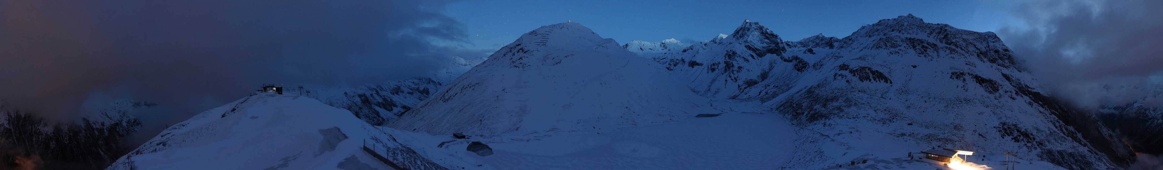 Archiv Foto Webcam Panoramablick auf den Rifflsee