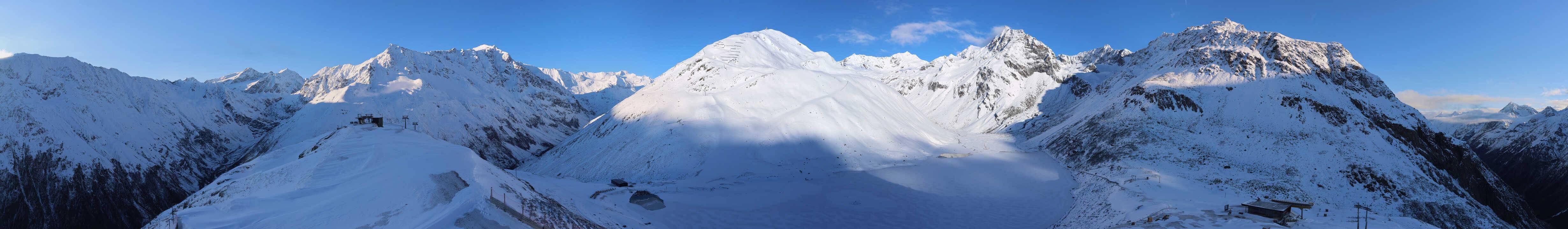 Archiv Foto Webcam Panoramablick auf den Rifflsee