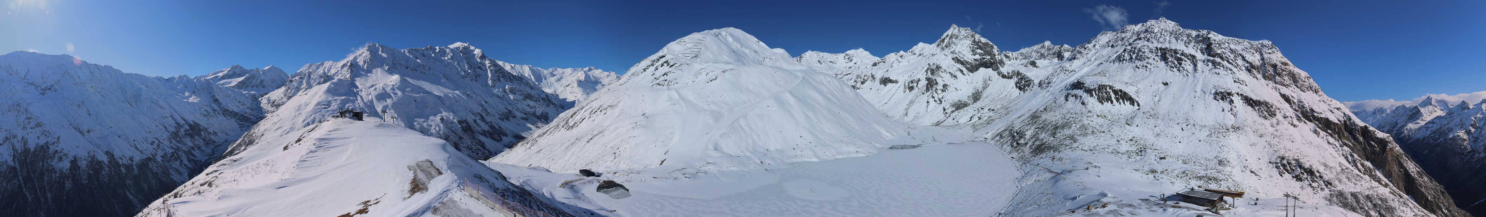 Archiv Foto Webcam Panoramablick auf den Rifflsee