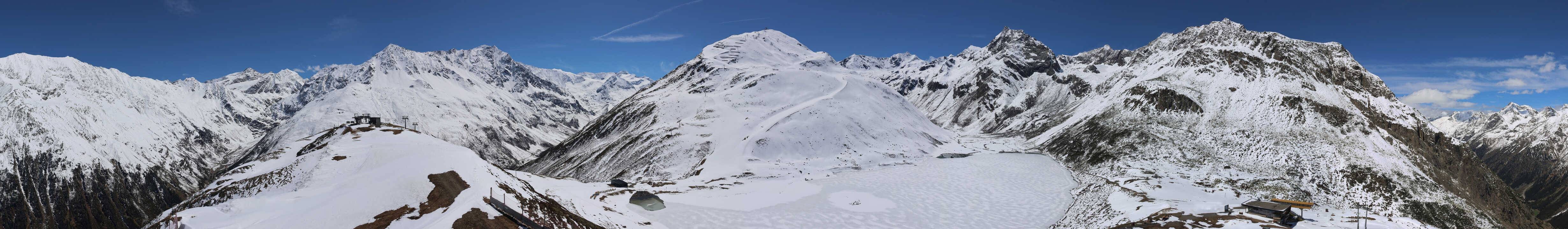Archiv Foto Webcam Panoramablick auf den Rifflsee