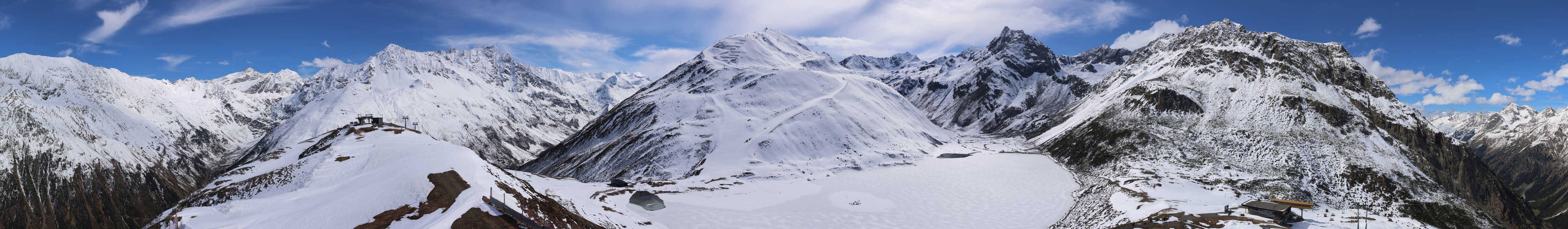 Archiv Foto Webcam Panoramablick auf den Rifflsee