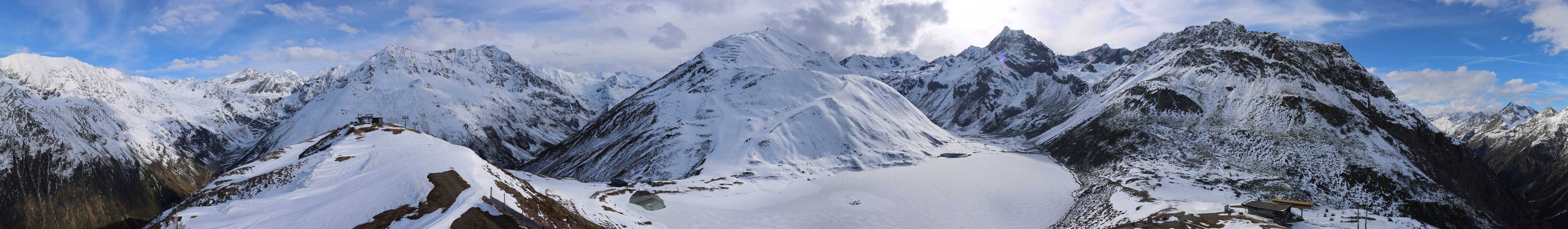 Archiv Foto Webcam Panoramablick auf den Rifflsee