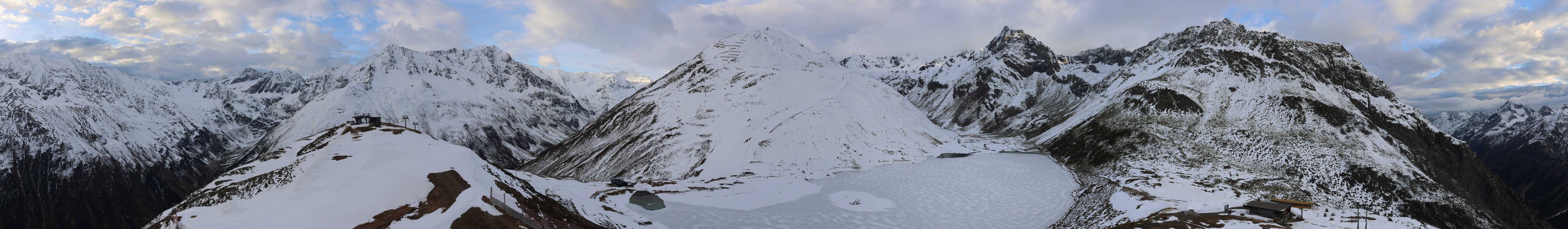 Archiv Foto Webcam Panoramablick auf den Rifflsee