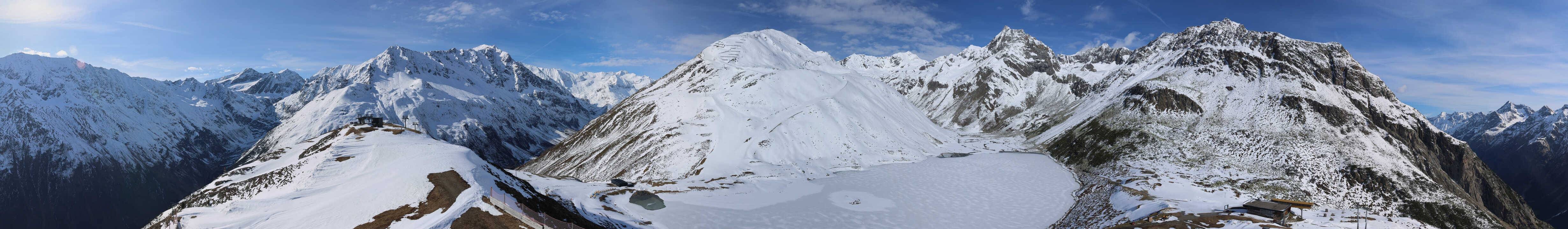 Archiv Foto Webcam Panoramablick auf den Rifflsee