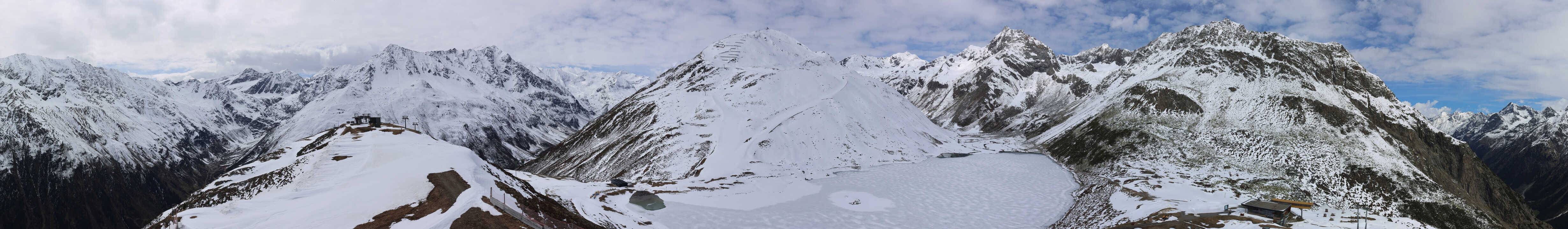 Archiv Foto Webcam Panoramablick auf den Rifflsee