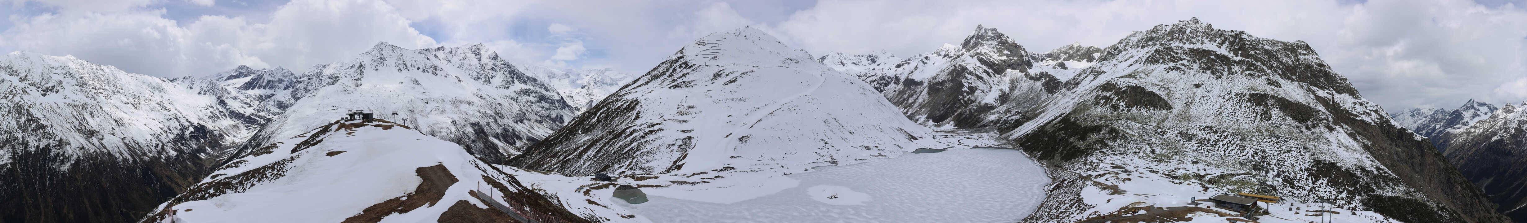 Archiv Foto Webcam Panoramablick auf den Rifflsee