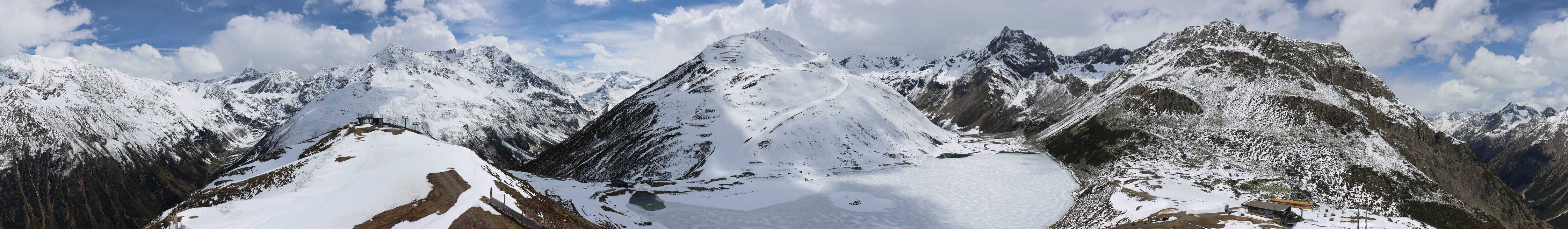 Archiv Foto Webcam Panoramablick auf den Rifflsee