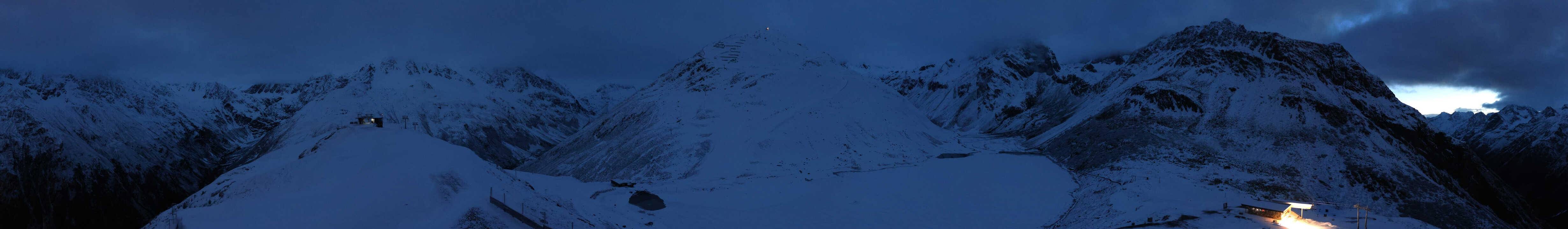 Archived image Webcam Pitztal - Rifflsee