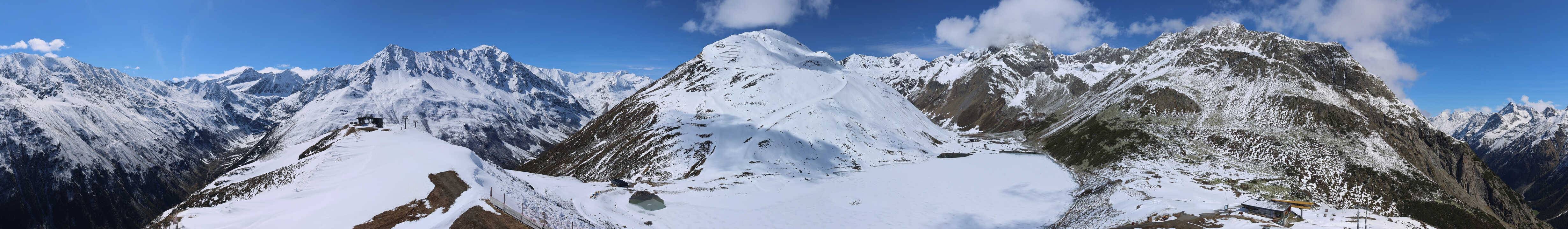 Archived image Webcam Pitztal - Rifflsee