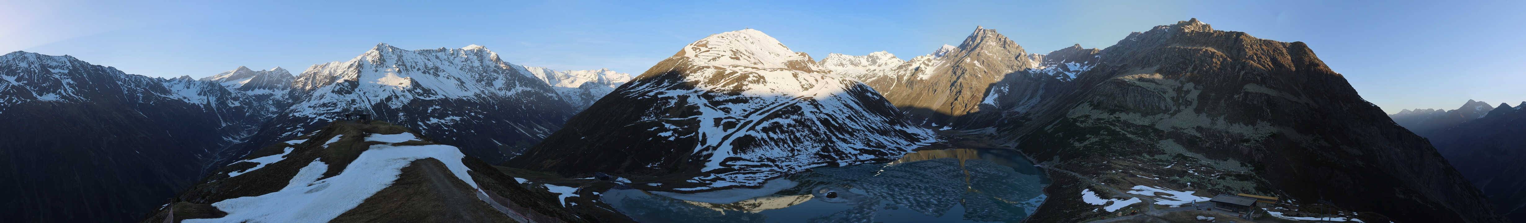 Archiv Foto Webcam Panoramablick auf den Rifflsee