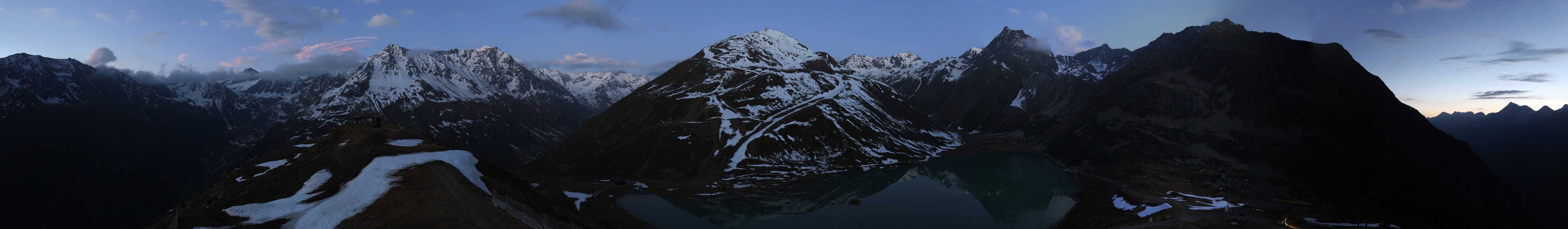 Archiv Foto Webcam Panoramablick auf den Rifflsee