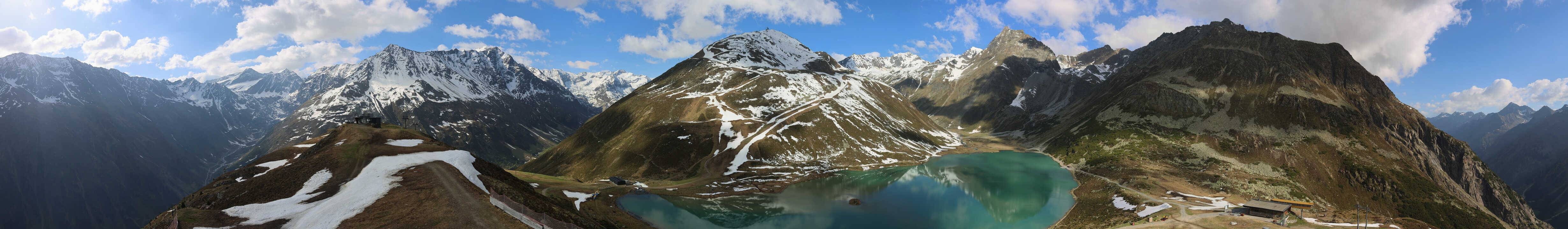 Archiv Foto Webcam Panoramablick auf den Rifflsee