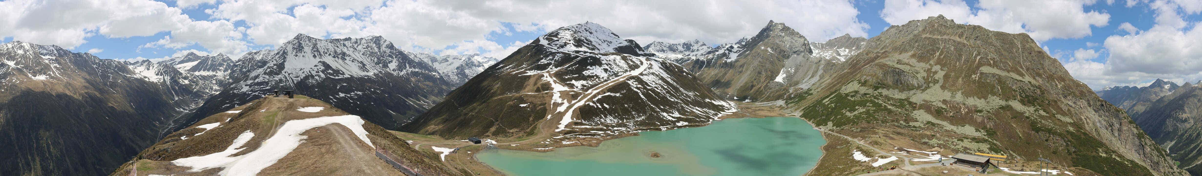 Archiv Foto Webcam Panoramablick auf den Rifflsee