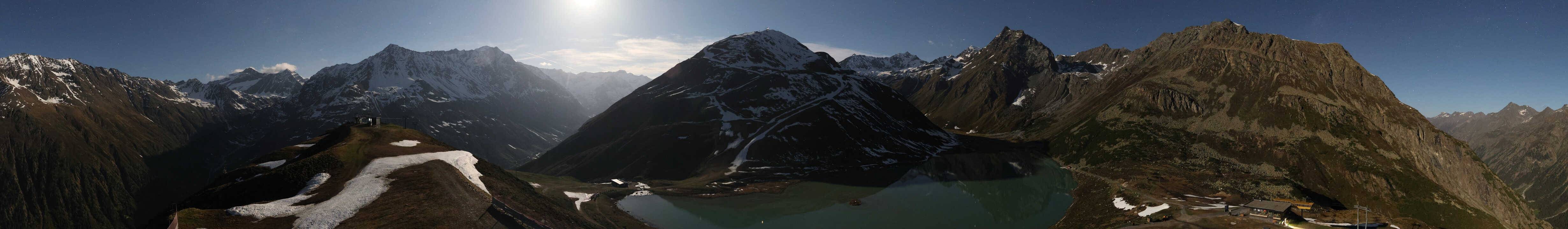 Archiv Foto Webcam Panoramablick auf den Rifflsee