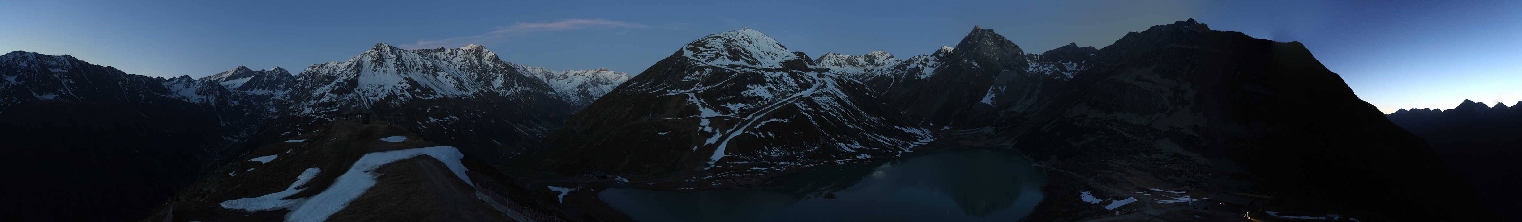 Archiv Foto Webcam Panoramablick auf den Rifflsee