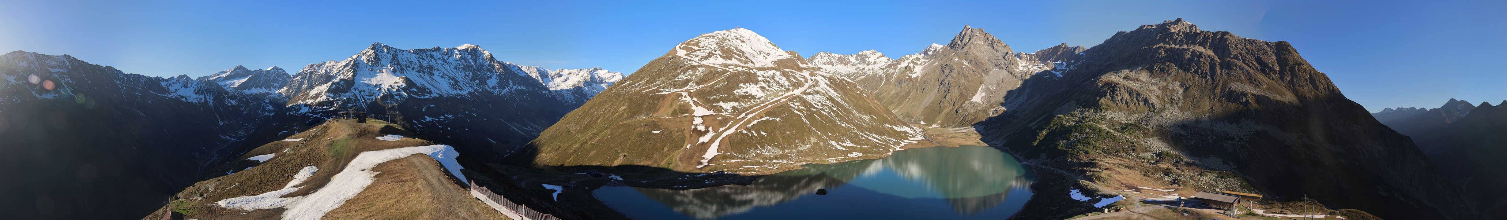 Archiv Foto Webcam Panoramablick auf den Rifflsee