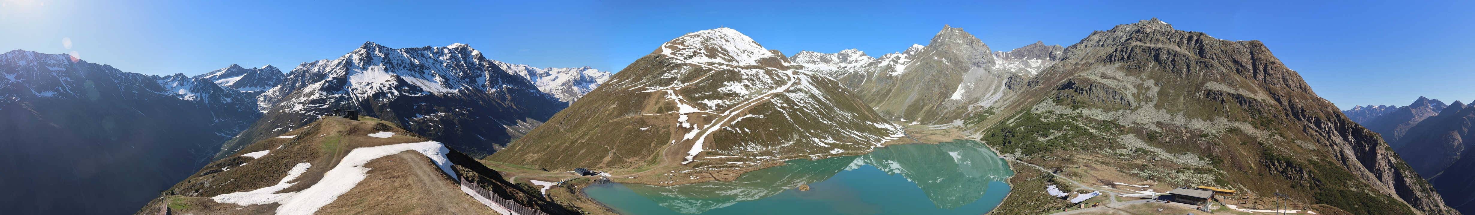 Archiv Foto Webcam Panoramablick auf den Rifflsee