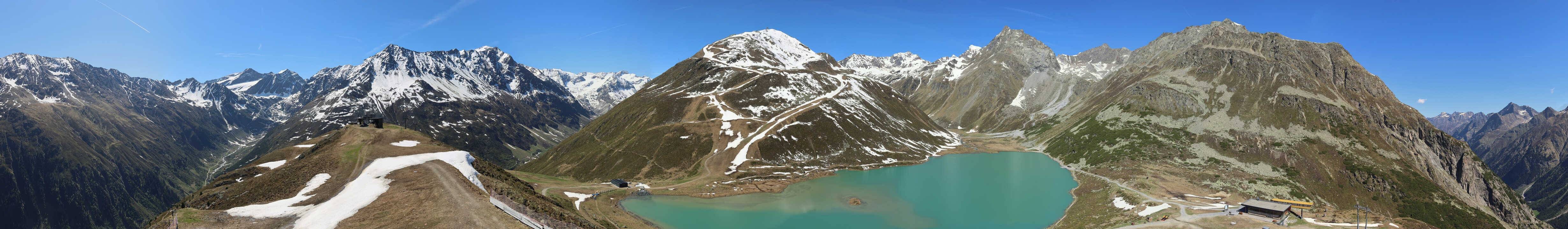 Archiv Foto Webcam Panoramablick auf den Rifflsee
