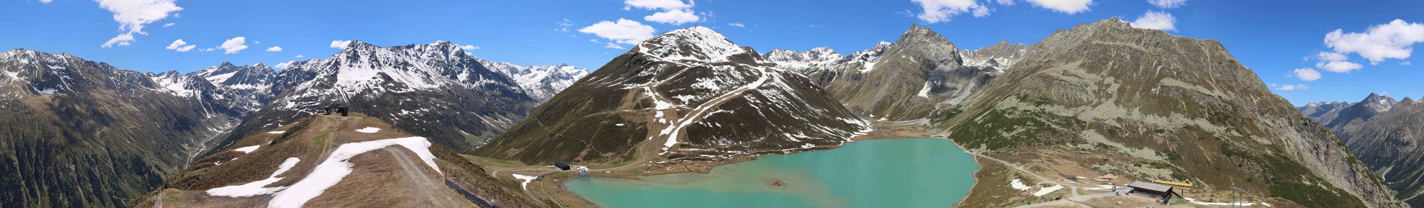 Archiv Foto Webcam Panoramablick auf den Rifflsee