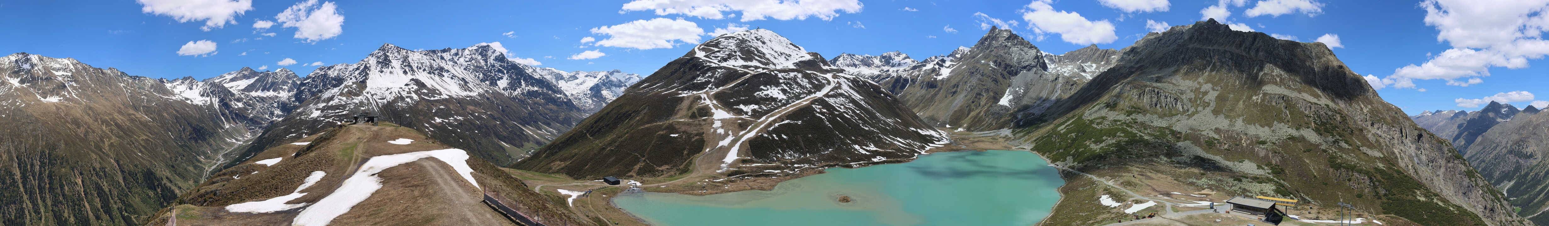 Archiv Foto Webcam Panoramablick auf den Rifflsee