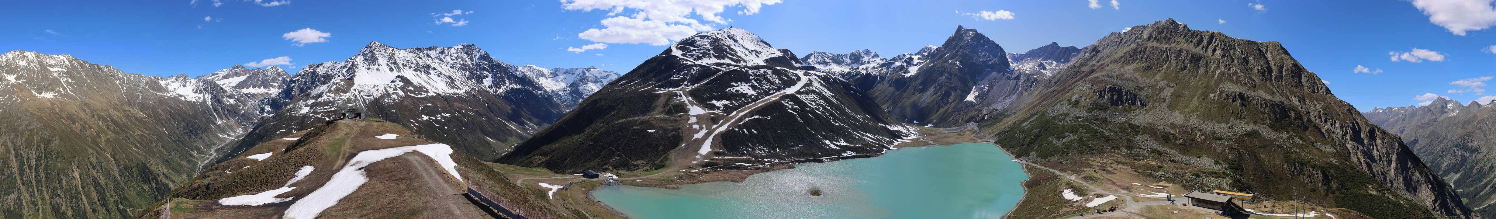 Archiv Foto Webcam Panoramablick auf den Rifflsee