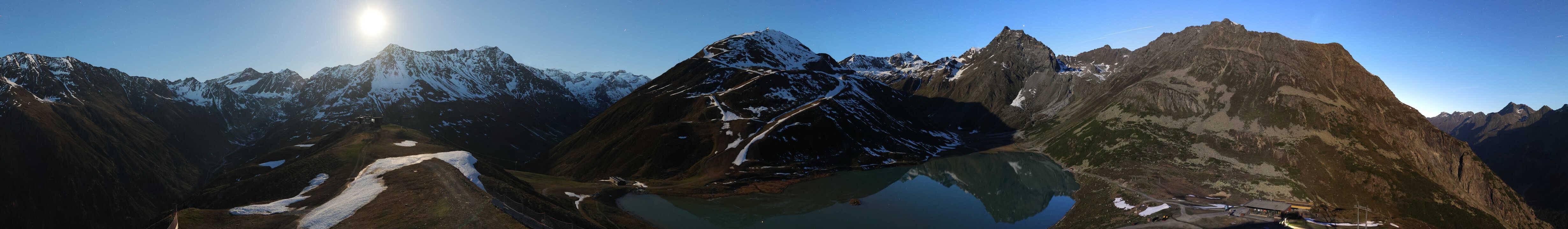 Archiv Foto Webcam Panoramablick auf den Rifflsee