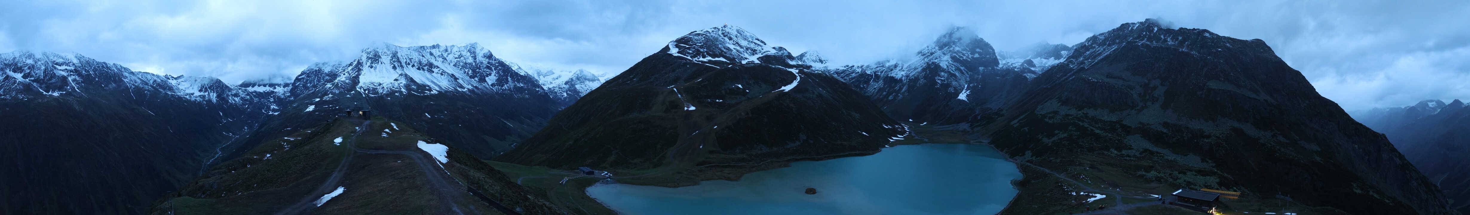 Archiv Foto Webcam Panoramablick auf den Rifflsee