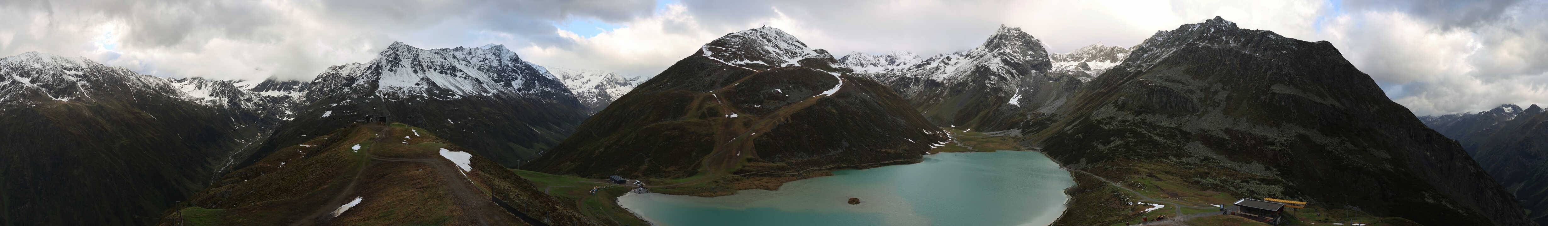 Archiv Foto Webcam Panoramablick auf den Rifflsee