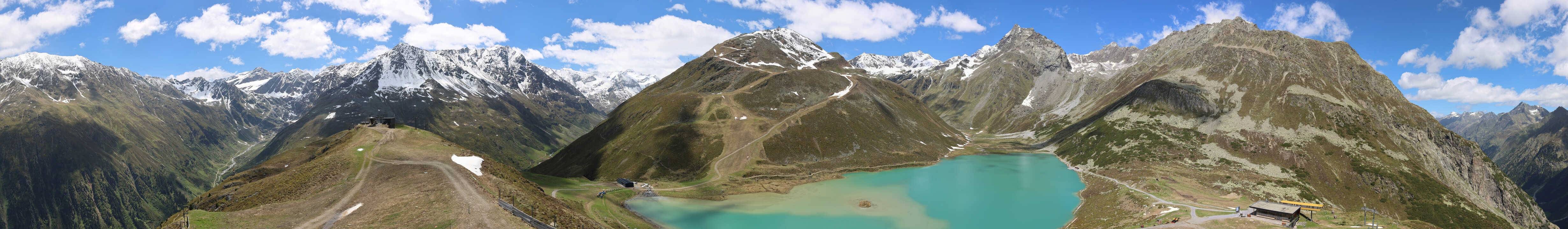 Archiv Foto Webcam Panoramablick auf den Rifflsee