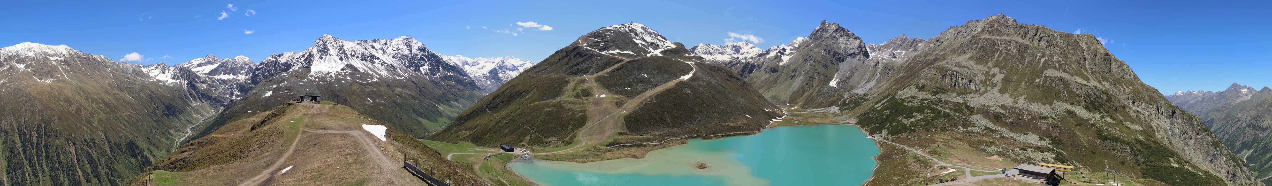 Archiv Foto Webcam Panoramablick auf den Rifflsee