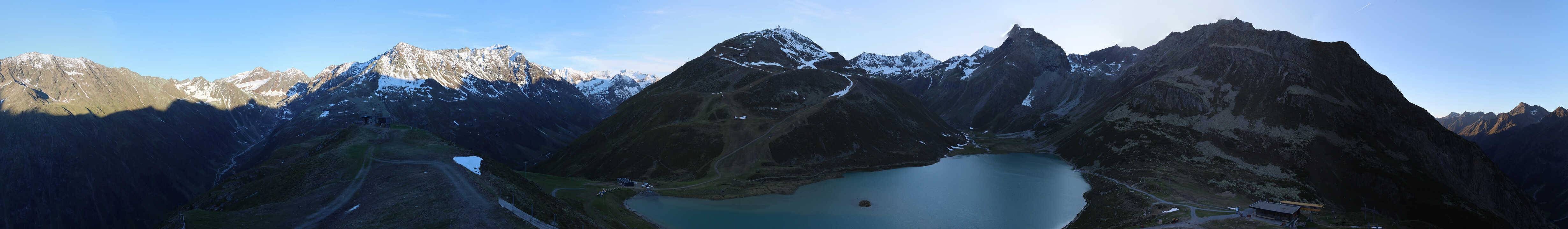 Archiv Foto Webcam Panoramablick auf den Rifflsee