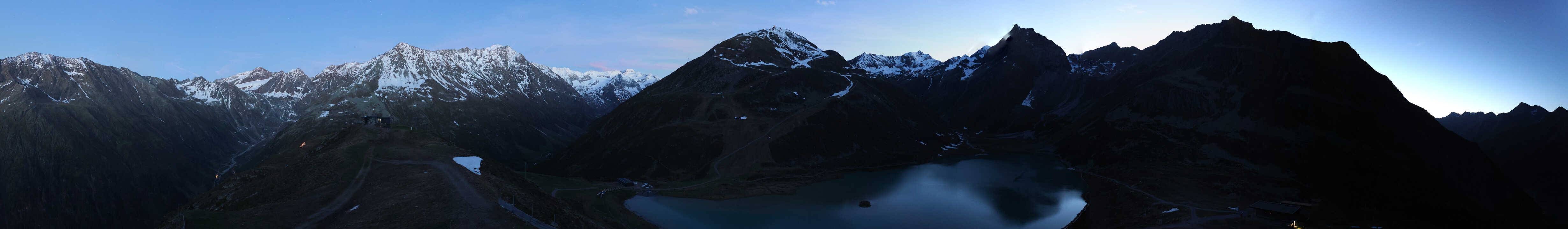 Archiv Foto Webcam Panoramablick auf den Rifflsee