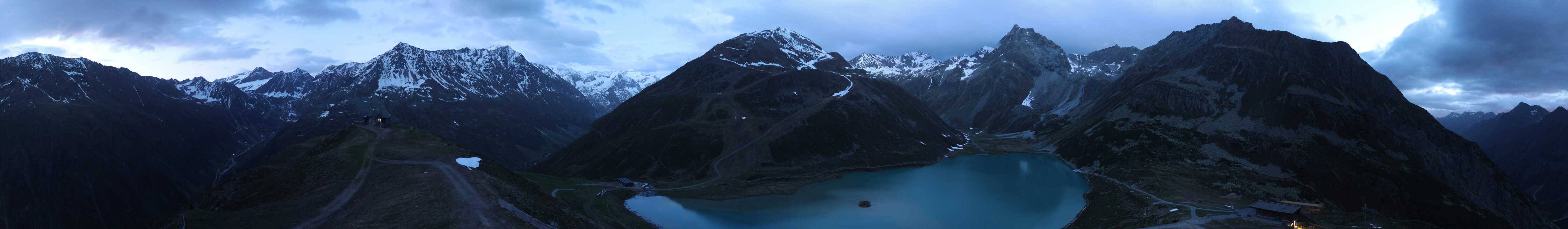 Archiv Foto Webcam Panoramablick auf den Rifflsee