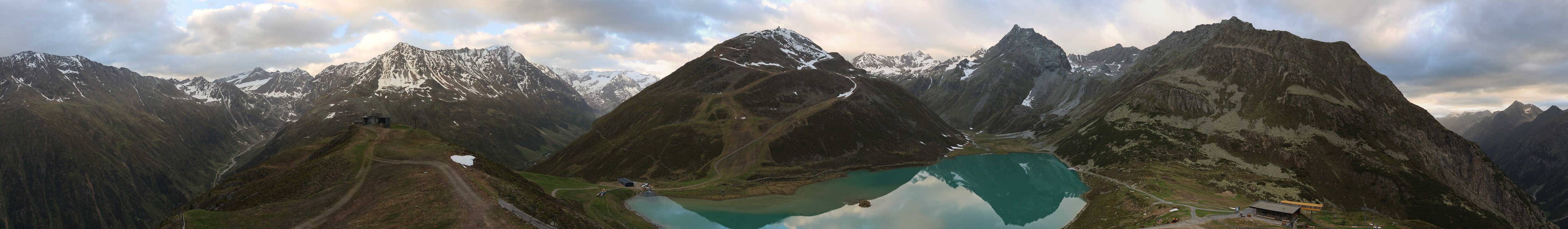 Archiv Foto Webcam Panoramablick auf den Rifflsee