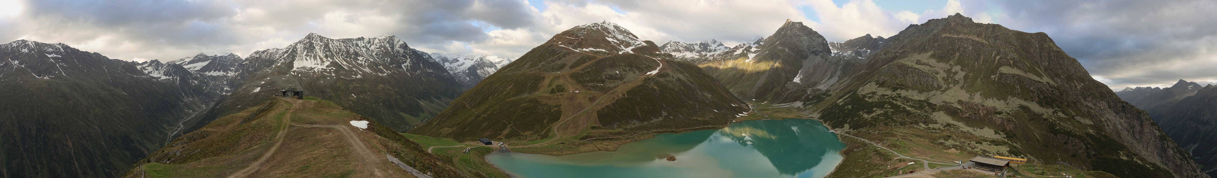 Archiv Foto Webcam Panoramablick auf den Rifflsee