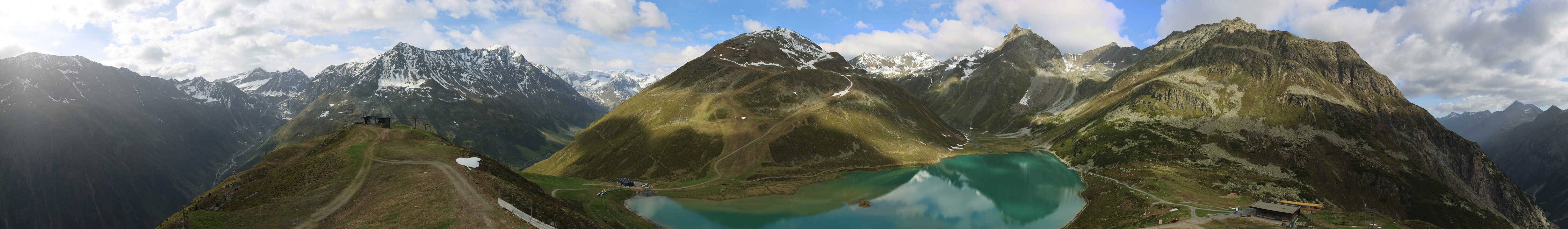 Archiv Foto Webcam Panoramablick auf den Rifflsee